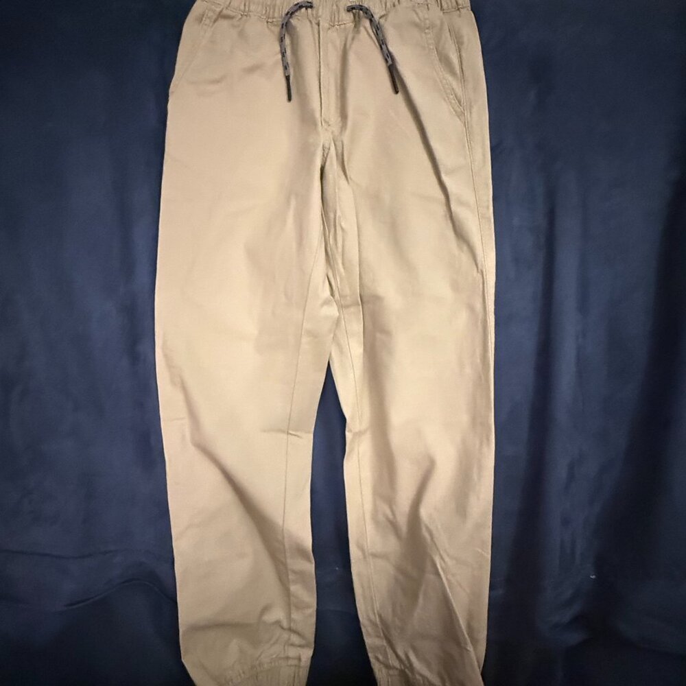 Boys Jogger Pants – Size XL (Youth / Boys Large) – Light Khaki